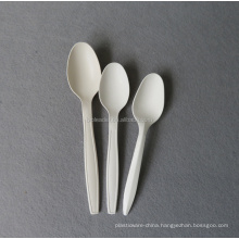 Eco-Friendly 100% Biodegradable Cornstarch Disposable Cutlery Spoon